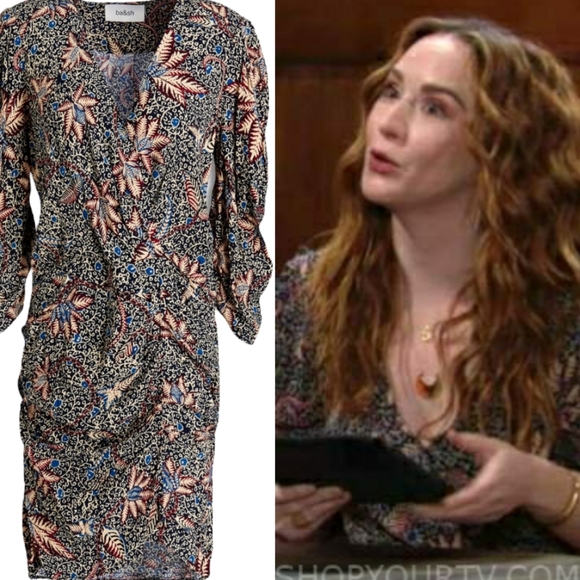 NWOT ba&sh Floral Mini Dress - Picture 3 of 5